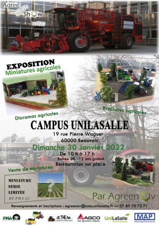  Exposition de miniatures agricoles à Beauvais (60) 30/01/2022