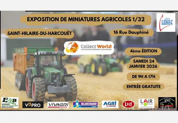  expo le 24 janvier à St HILAIRE DU HARCOUET (50)