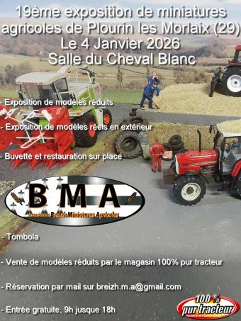  exposition le 4 janvier 2026 à Plourin les Morlaix