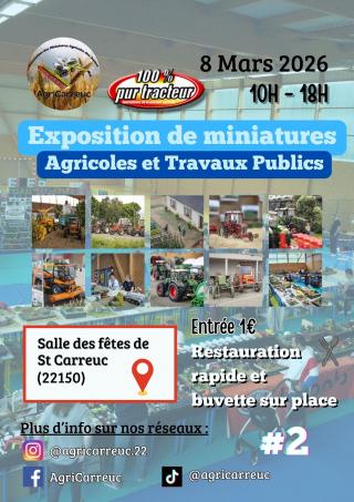  expo le 08/03 à St CARREUC 22150