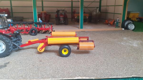 Modification rouleaux Vaderstad 8m