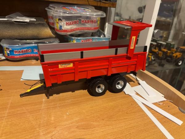 Modification Benne Legrand 21 t