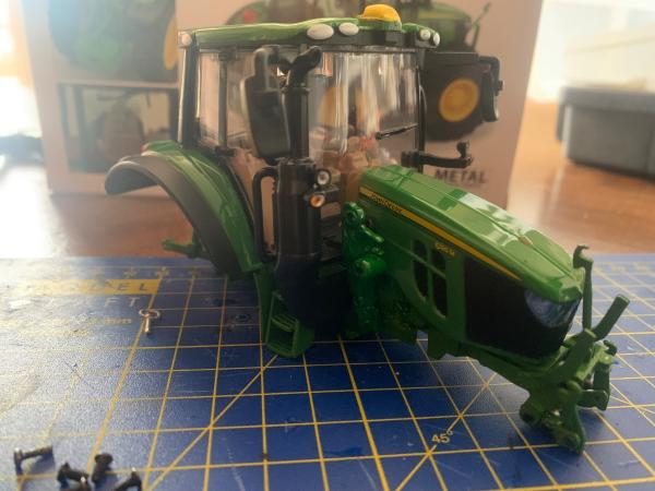 Modification John Deere 6120 M avec chargeur MX T412 