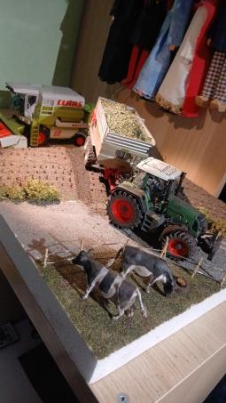 Modification Fendt 818 a l'ensilage 