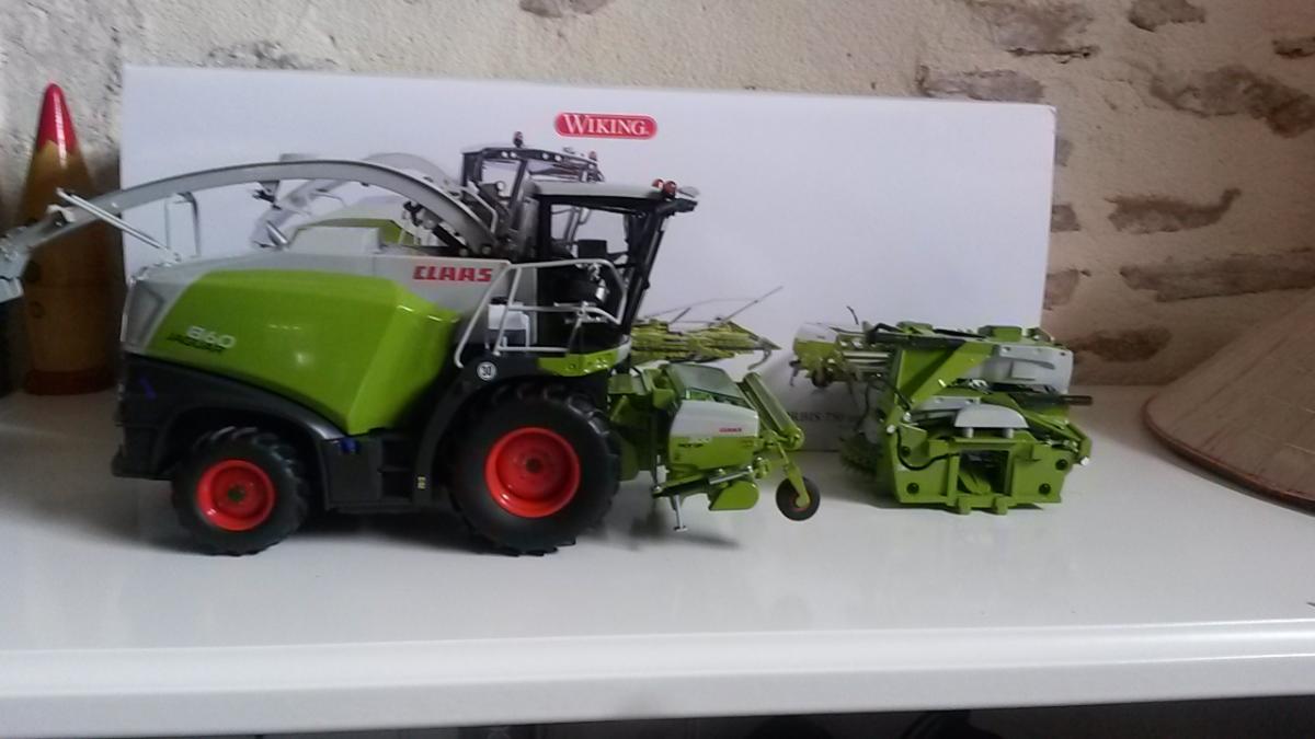claas jaguar 860 wiking reserver coco76690 occasion - Wiking