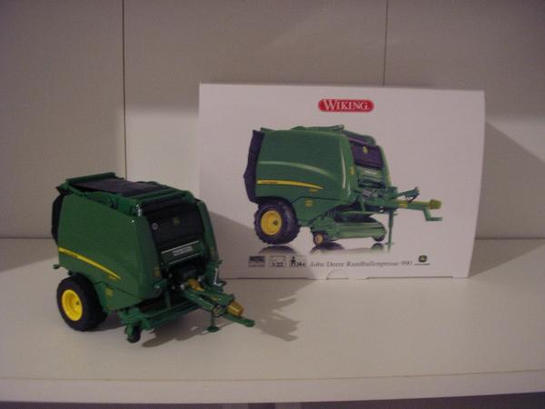 wiking 1/32 johndeere990 Wiking John Deere 990 ミニカー 1:32