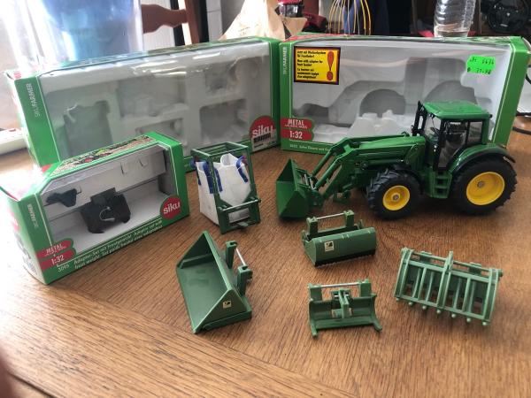 Tractor John Deere 6820 Tractores En Miniatura De Metal JOHN DEERE
