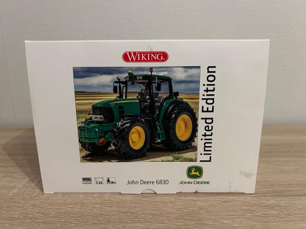 wiking1/32 JD6830 限定1000台 Used JOHN DEERE 6830 - Wiking 1/32 - Simple tractors