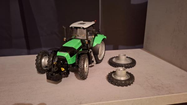 DEUTZ-FAHR agrotron TTV 630 jumelage étroit 