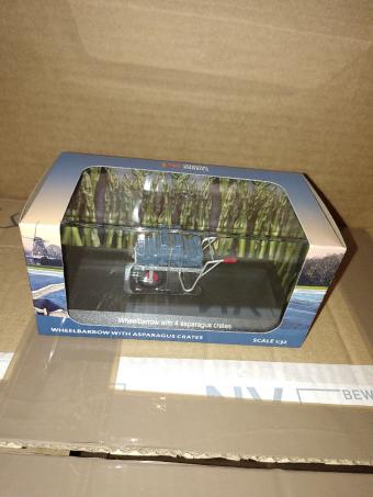 Brouette + 4 cagettes pour asperges