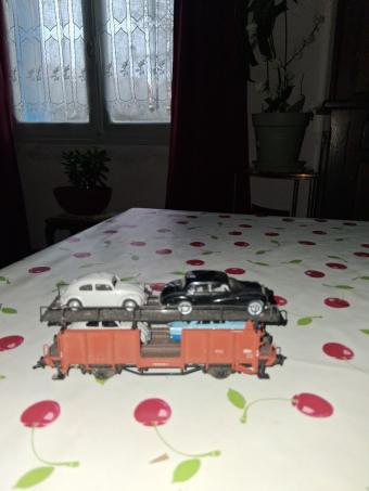 Wagon transport voitures