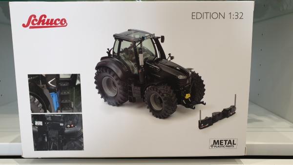 DEUTZ FAHR 9340 TTV Warrior Noir avec Agribumper - Edition DLG de 2020