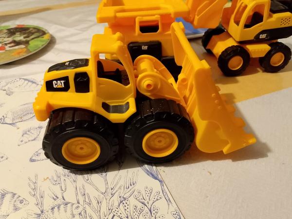 Lot de 3 engins de chantier 