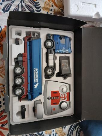 Scania + semi benne radiocommande