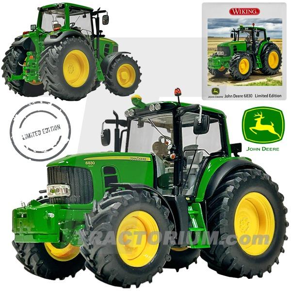 JOHN DEERE 6830 Wiking 1:32 used - Wiking 1/32 - Simple tractors