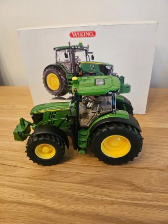 JOHN DEERE 6210R - Wiking 1/32 - Tractores simples usados