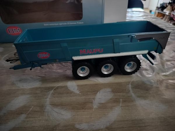 Benne MAUPU 3 essieux  TDM 86-32 evo  