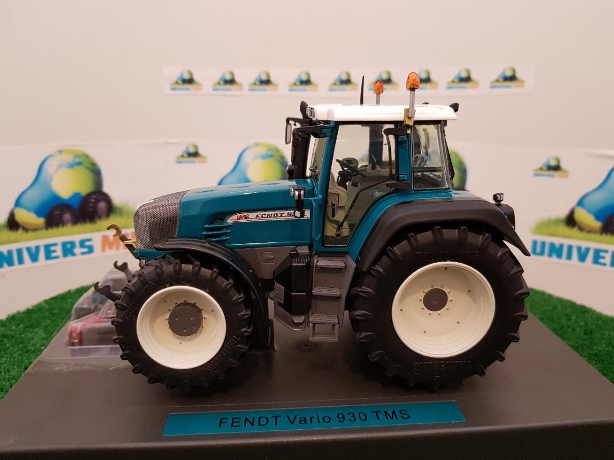 Tracteur FENDT 930 de couleur Bleu Pétrol WEI2047 