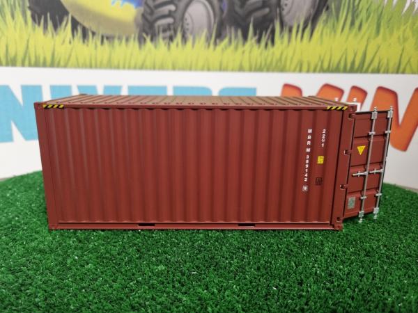 Shipping container 20 feet Red