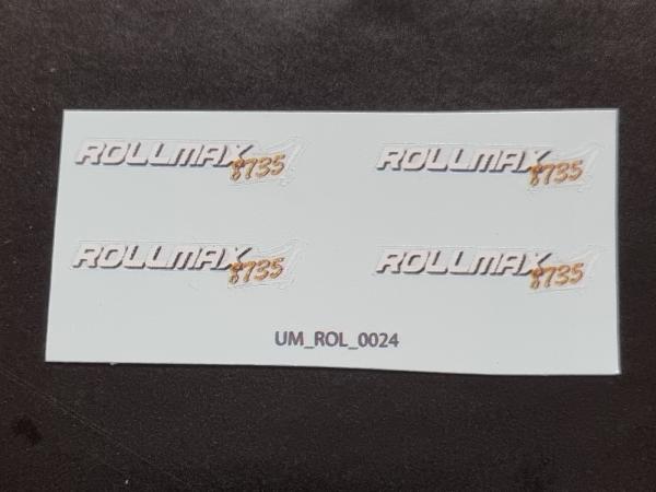 4 décalques ROLLAND Rollmax 8735 5mm (pré-coupé)