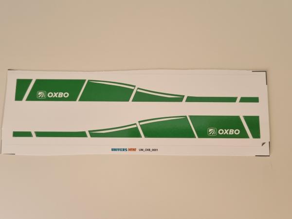 Autocollants bandes latérales OXBO (pré-coupé)