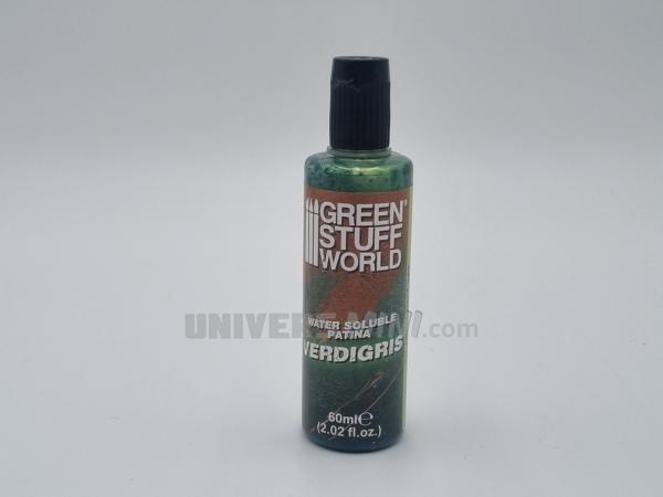 Patine soluble à l’eau VERDIGRIS (vert de gris) 60ml